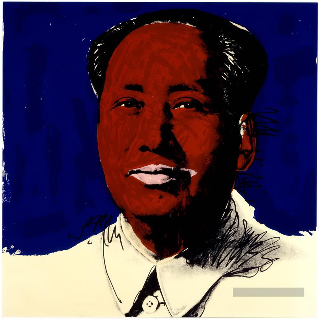 Mao Zedong 4 Andy Warhol Pintura al óleo